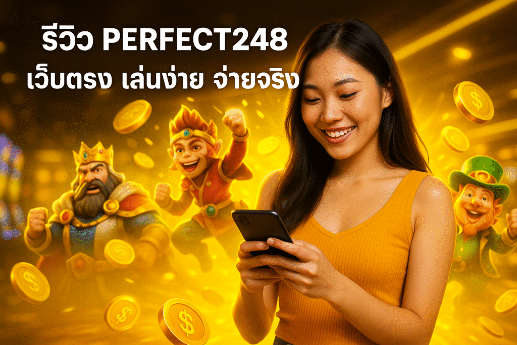 รีวิว PERFECT248 เว็บตรง เล่นง่าย จ่ายจริง