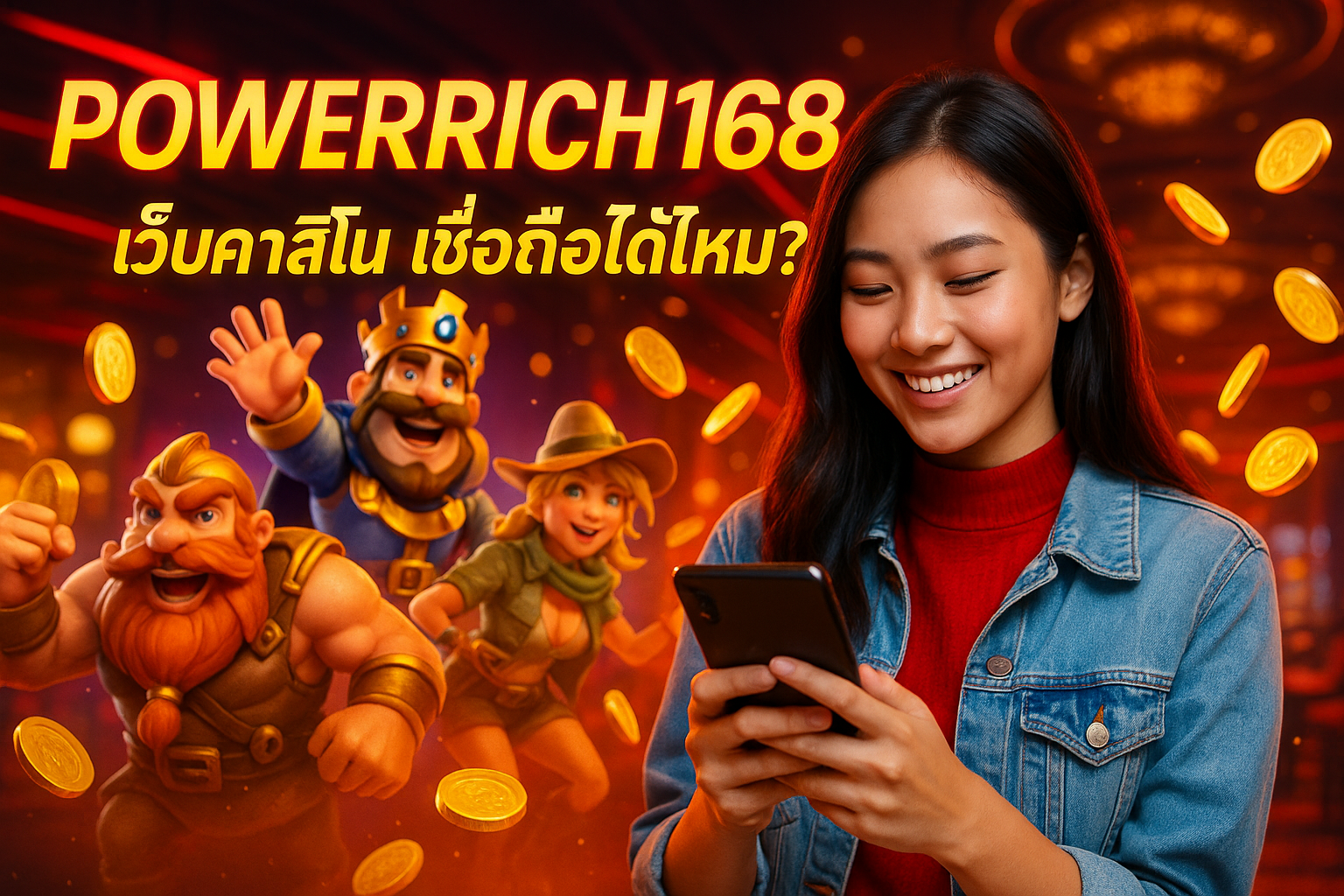 POWERRICH168 เว็บคาสิโน เชื่อถือได้ไหม?